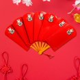 thumbnail image 1 of Sobres rojos chinos con forma de Paquete rojo Sobres de dinero de la 2023 Conejo Hong Bao Suministros para graduación, fiesta, boda 8 ranuras para tarjetas BLESIY Sobre rojo chino, 1 of 8