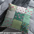thumbnail image 2 of Castle Fairy Chic Flower Fabric by the Yard 1 Yard,Geometric Plaid Home Decor Fabric by the Yard,Lattice Patchwork Room Decor Fabric by the Yard,Ultra Soft Home Decor, 2 of 6