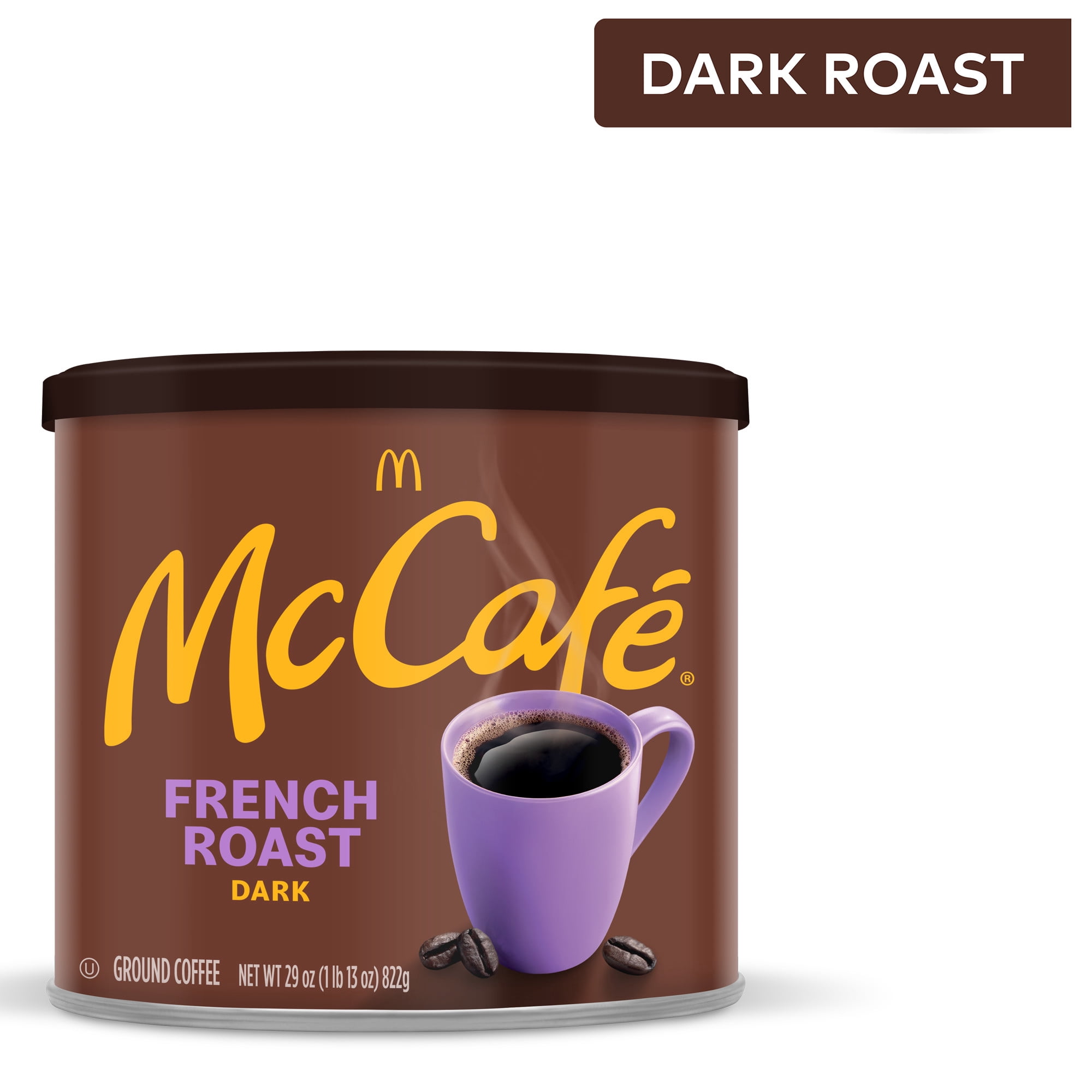 McCafe French Roast, Dark Roast, Ground Coffee, 29 oz
