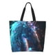 thumbnail image 1 of Disketp Crystal Pattern White Horse Bolsa Tote Estampada para Mujer, Bolso de Hombro y de Mano para Compras y Viajes, 1 of 8