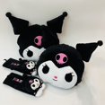 thumbnail image 3 of Sanrio-Funda de felpa para cinturón de seguridad de Hello Kitty, almohada para coche, Kuromi Melody Cinnamoroll, Pompón, Purin Littletwinstars, Gudetama Plushie Doll, 3 of 4