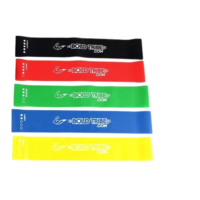 5 Bandas Tipo Liga De Resistencia Total Body Bold Tribe Bold Tribe Mixtos