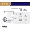thumbnail image 4 of Tazas de café expreso con vasos aislados de doble pared (juego de 2), 4 of 5