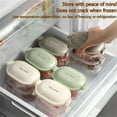 thumbnail image 3 of TAROFISH Layered Spice Storage Box 5.51 Inch Transparent Stackable Seasoning Organizer with Airtight Lid for Kitchen Pantry Refrigerator,White,3,3 Layer, 3 of 6