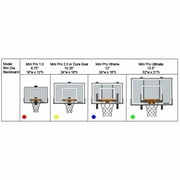 JustInTymeSports Mini Basketball Hoop Wall Mounted 24 Steel Mounted Basketball Systems Indoor