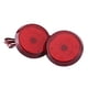 thumbnail image 3 of Horohoroe 6,8 cm coche LED cola parachoques trasero reflector luz antiniebla freno lámpara de parada para Toyota Corolla rojo, 3 of 6