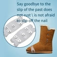 thumbnail image 4 of Chaussures de Neige d'Hiver pour Personnes Âgées avec Chaînes à Clous pour Randonnée et Escalade, 4 of 6