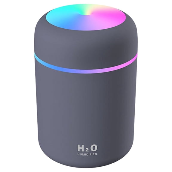 Colorful Cool Mini Humidifier, USB Personal Desktop Humidifier for Car, Office Room, Bedroom,etc. Auto Shut-Off, 2 Mist Modes, Super Quiet. (Navy)