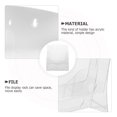 thumbnail image 2 of SHISUYAN Support de Brochures de Table Porte-Documents Présentoir Mural Transparent, 2 of 8