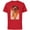 Red, variant on Star Wars The Book of Boba Fett Ship Tatooine - Short Sleeve Cotton T-Shirt for Adults - Customized-Black