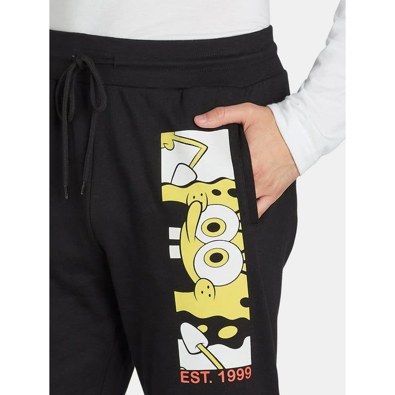 SpongeBob SquarePants Men's & Big Men's Graphic Jogger Pants SpongeBob SquarePants Men's & Big Men's Graphic Jogger Pants