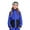 Blue, variant on Rswnyirn Kids Girls Winter Windproof Skiing Jacket Thick Warm Outdoor Snowboard Hooded Snow Coats Light Purple 14