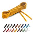 thumbnail image 2 of Benchmark Basics Lacets Ronds en Coton Ciré Jaune Ciré 33 mm (564A) Largeur (33 Pouces, Citron), 2 of 4