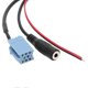thumbnail image 2 of Câble d'entrée auxiliaire Bluetooth 5.0, jack 3,5 mm, ISO 8 broches, 7\xa0607\xa0897\xa0093, microphone mains libres de remplacement pour Bora pour Blaupunkt, 2 of 4