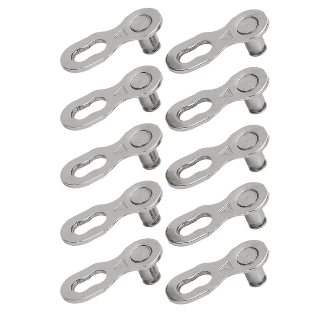 Bike Chain Quick Release Buckle CANSUCC 5 Pair/set Bicycle Chain Link Connector Joints Durable Bike Chain Quick Release Buckle