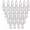 White Base With Warm White Bulb, variant on 60 Count Christmas Tree Replacement Light Bulbs 2.5v 0.425 Watt Replacement Bulb Mini Incandescent Wire String Lights Decoration for Prelit Xmas Tree(Green Base with Warm White Bulb)