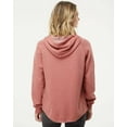 thumbnail image 3 of Independent Trading Co. - Women's California Wave Wash Full-Zip Hooded Sweatshirt, 3 of 5