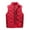 Red, variant on Bcfgryg Men's Casual Padded Vest With Zipper Stand Collar Vest With Pocket Lightweight Men's Jacket For Hiking Red XXL
