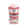 thumbnail image 4 of Autumn And Winter Small And Medium-sized Cats And Dogs Pets Rhombus Knitted Pet Clothes, 4 of 9