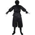 thumbnail image 3 of Japanese Black Ninja Costume For Men Halloween Disguise Carnival Party Costume, 3 of 5