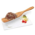 thumbnail image 4 of PULLIMORE 5-Piece Wooden Spatula Set - Teak, Non-Scratch Cookware Utensils for Kitchen, 4 of 7