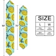 thumbnail image 5 of GZHJMY Lemon Aqua Table Runner Dining Table Decor 13" × 90", 5 of 7