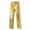 Gold, variant on Wyobmus 70s Disco Mens Metallic Shiny Suit Pants Hip-Hop Shinny Trousers Elastic Waist Dance Pants Straight Leg Nightclub Party Pants Blue