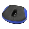 thumbnail image 4 of Asiento de bicicleta de gran tamaño sin nariz, sillín de bicicleta ancho para bicicletas eléctricas, cojín de asiento de bicicleta estática de ajuste Azul, 4 of 8