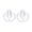 Flat version, variant on Silicone Toe Protector Pads for Flip Flops, Soft Anti-Pain Toe Separator Sleeves for Thong Sandals