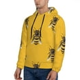 thumbnail image 2 of Hoodies for Men - Realistic Bee cute cool yellow Long Sleeve Comfrt Men'S Fashion Hoodies & Sweatshirts, Sweatshirts for Men Hoodies Pullover Clothing Clothes with Pouch, 2 of 7