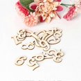 thumbnail image 2 of 124pcs Wooden Self-Adhesive Alphabet Letters Numbers Accessories for DIY Craft Home Decor, 2 of 3