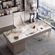 thumbnail image 2 of Executive Boss Bedroom Table Office Desk Luxury Modern Gaming Table Desk Study Work Drawers Biurko Gamingowe Sofaset Furniture My Lux Decor Round, 2 of 12