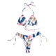 thumbnail image 3 of Traje de baño cómodo para mujer con correa de cordones con estampado de flores con estilo para mujer OAVQHLG3B Store  lin121212, 3 of 4