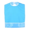 thumbnail image 2 of Babero protector de ropa, impermeable, para adultos mayores, para la hora de comer, para adultos, experiencia incomparable, 2 of 9
