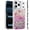 Pink Floral, variant on Phone Case for Apple iPhone 18 Pro Max Luxury Glitter Epoxy Design Chrome Metallic Edge Shockproof Protective Stylish Fashion Durable Slim Premium Finish Cover [Pink Floral]