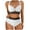 White, variant on Aofany Womens Bikini Swimsuits Two Piece Bathing Suits High Waisted Bikini Sets for Women Plus Size Swimwear