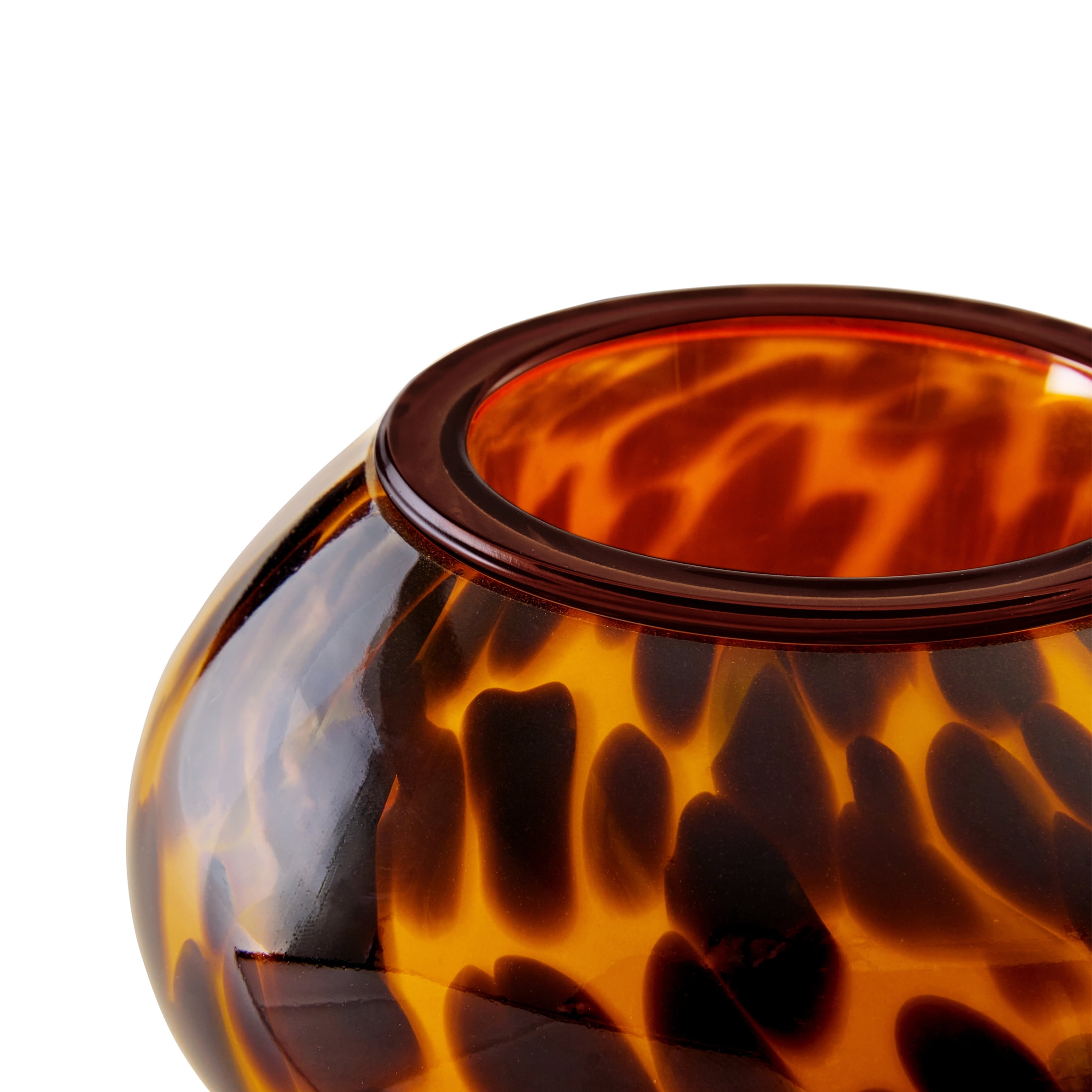 Better Homes & Gardens Dark Brown Tortoiseshell Mushroom Wax Melt Warmer with Wax Melts, 2 Piece Set
