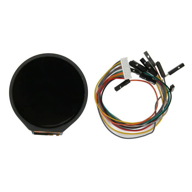 Módulo LCD redondo Sincero 1,28 pulgadas IPS 240 x 240 4 cables SPI I2C