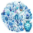 thumbnail image 3 of 35pcs-50pcs Cute Stickers Mermaid Stationery Stickers Ocean Animal Stickers for Luggage Phone Notebooks, 3 of 9