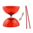 thumbnail image 2 of Juguete de bola de Diabolo Strade Fareast Limited juguete de malabarismo chino fácil de transportar con palos de Diabolo rojo, 2 of 8