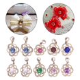 thumbnail image 4 of 10x Colgantes de Aleación Mayimx Decorativos Broche Botones para Manualidades, 4 of 8