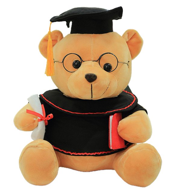 Peluche Oso de peluche Lindo Animal Muñecas Regalos de graduación Juguete de peluche Animal de peluche para