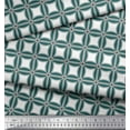 thumbnail image 2 of Soimoi Poly Georgette Fabric Semi Circle & Square Geometric Print Fabric by the Yard 42 Inch Wide, 2 of 3
