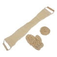 thumbnail image 4 of Shower Loofah Set, Skin Care Exfoliating 3pcs Body Scrubber Kit  For Bathroom, 4 of 8