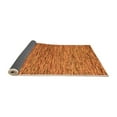 thumbnail image 2 of Ahgly Company Indoor Rectangle Abstract Orange Modern Area Rugs, 2' x 4', 2 of 4