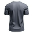 thumbnail image 5 of Men's Stylish Casual Short Sleeve T Shirt for Everyday Wear Comfortable and Versatile Design for Any Occasion Mens T-Shirts No Roll Collar Xl Tall Colored V Neck T Shirts Multi Pack Cotton, 5 of 6