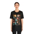 thumbnail image 4 of Wildflower T-shirt, Wild Flowers, Floral,Gift, Ladies Shirts, Mother's Day, 4 of 12