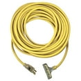 thumbnail image 2 of U.S. Wire 100 Ft. 12/3 SJTW-A Pow-R-Block Extension, Round, Yellow, 300V, Illuminated Plug, 2 of 3