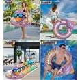 thumbnail image 6 of POZA inflatable Kids Adults Pool Float Tube, Vinyl Multicolor, 6 of 8