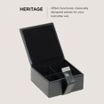 thumbnail image 2 of Caja de gemelos Wolf Heritage de 8 piezas de piel sintética negra, 2 of 6